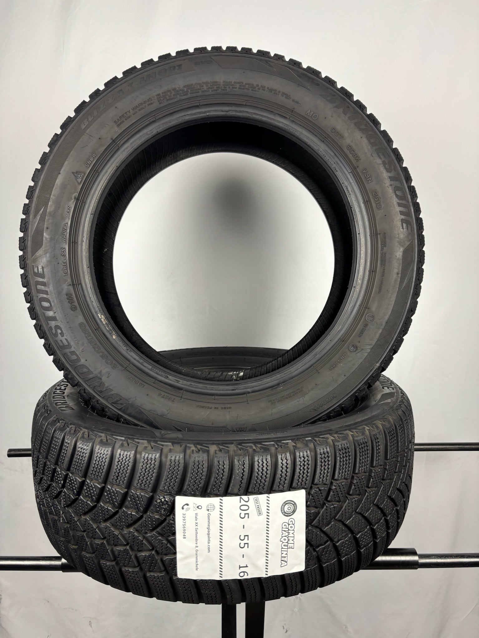 205/55 R16 91H Bridgestone Blizzak M+S Invernali