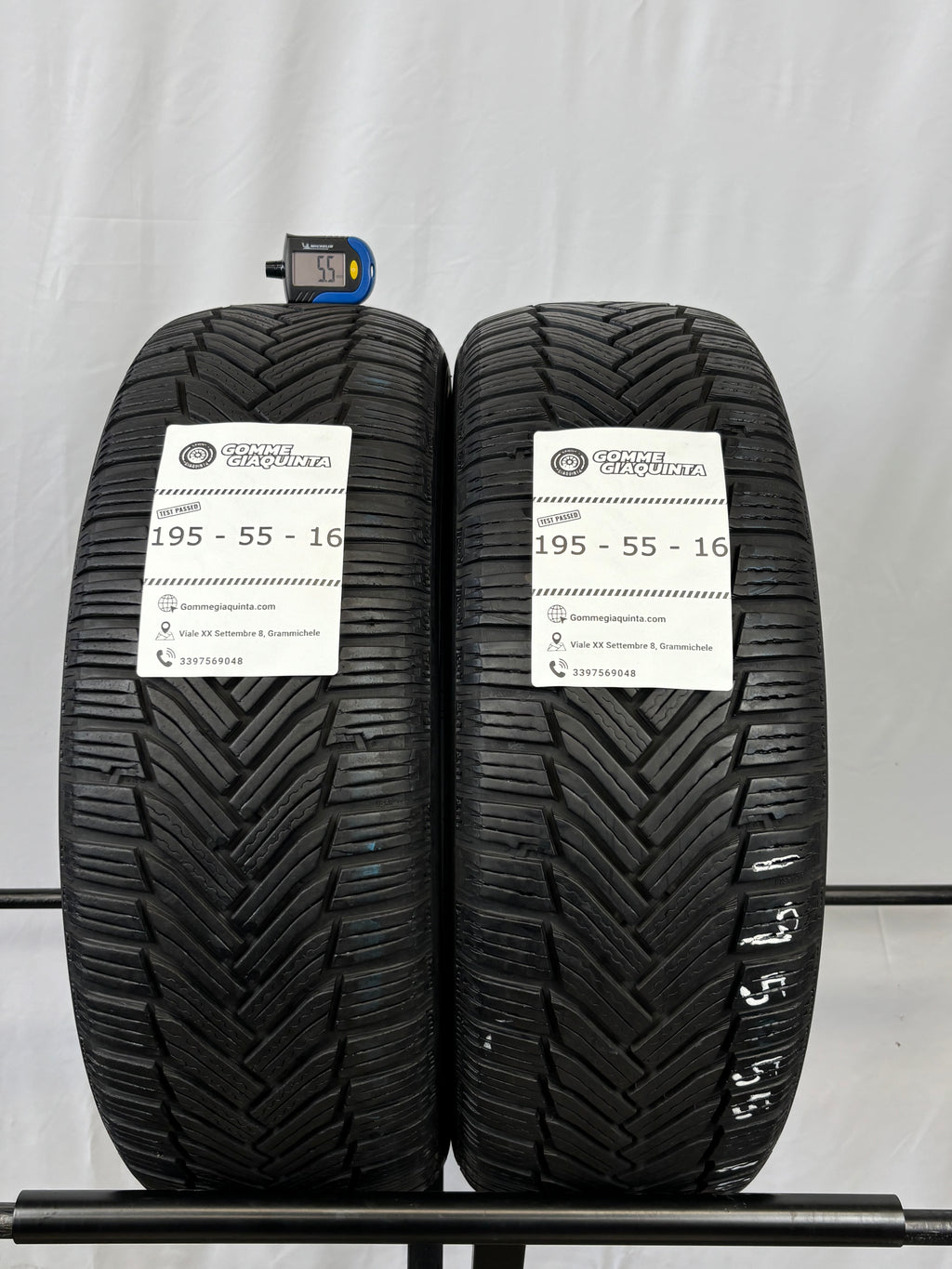 195/55 R16 91H Michelin Alpin 6 M+S Invernali