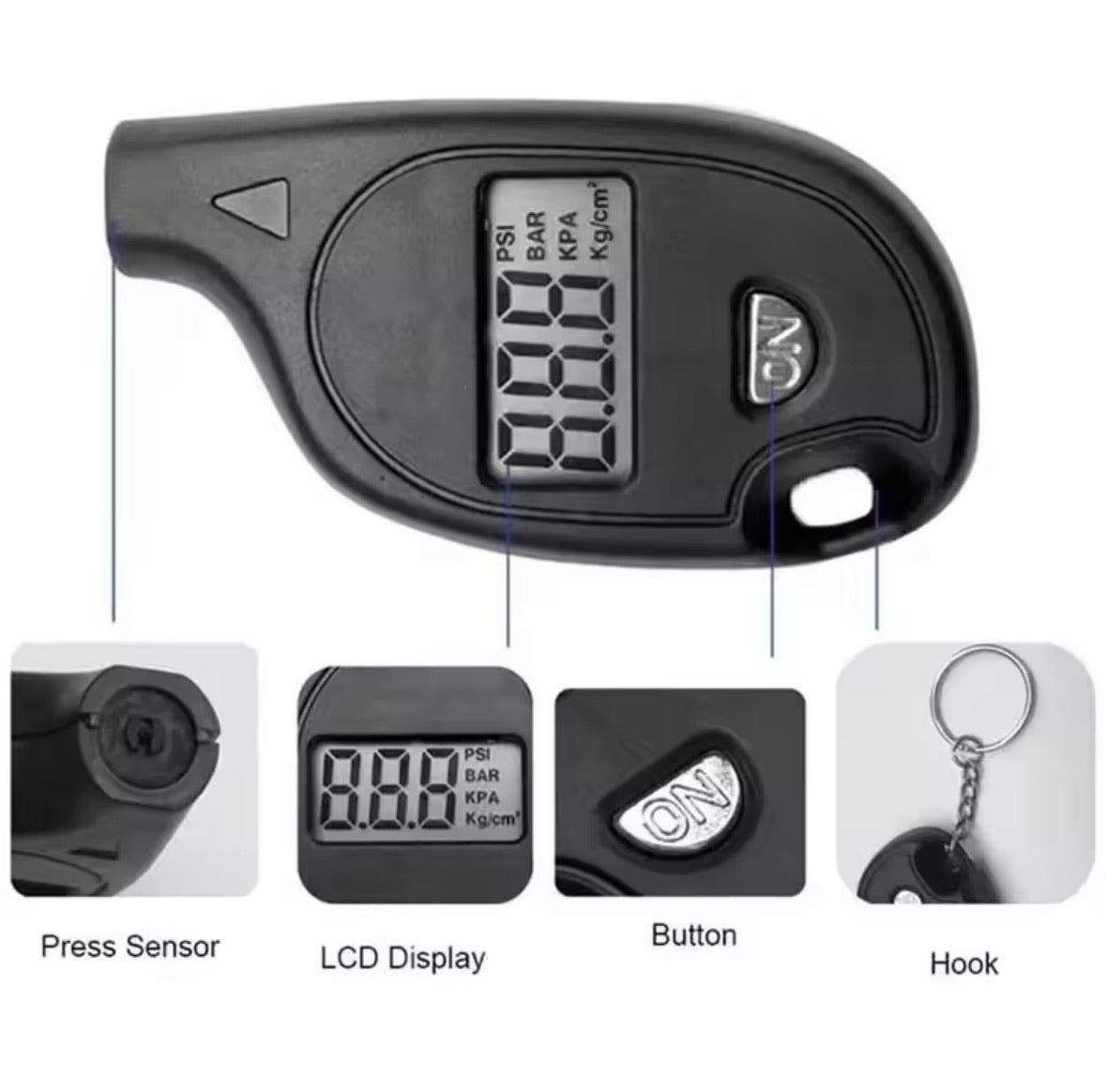 Manometro digitale portatile