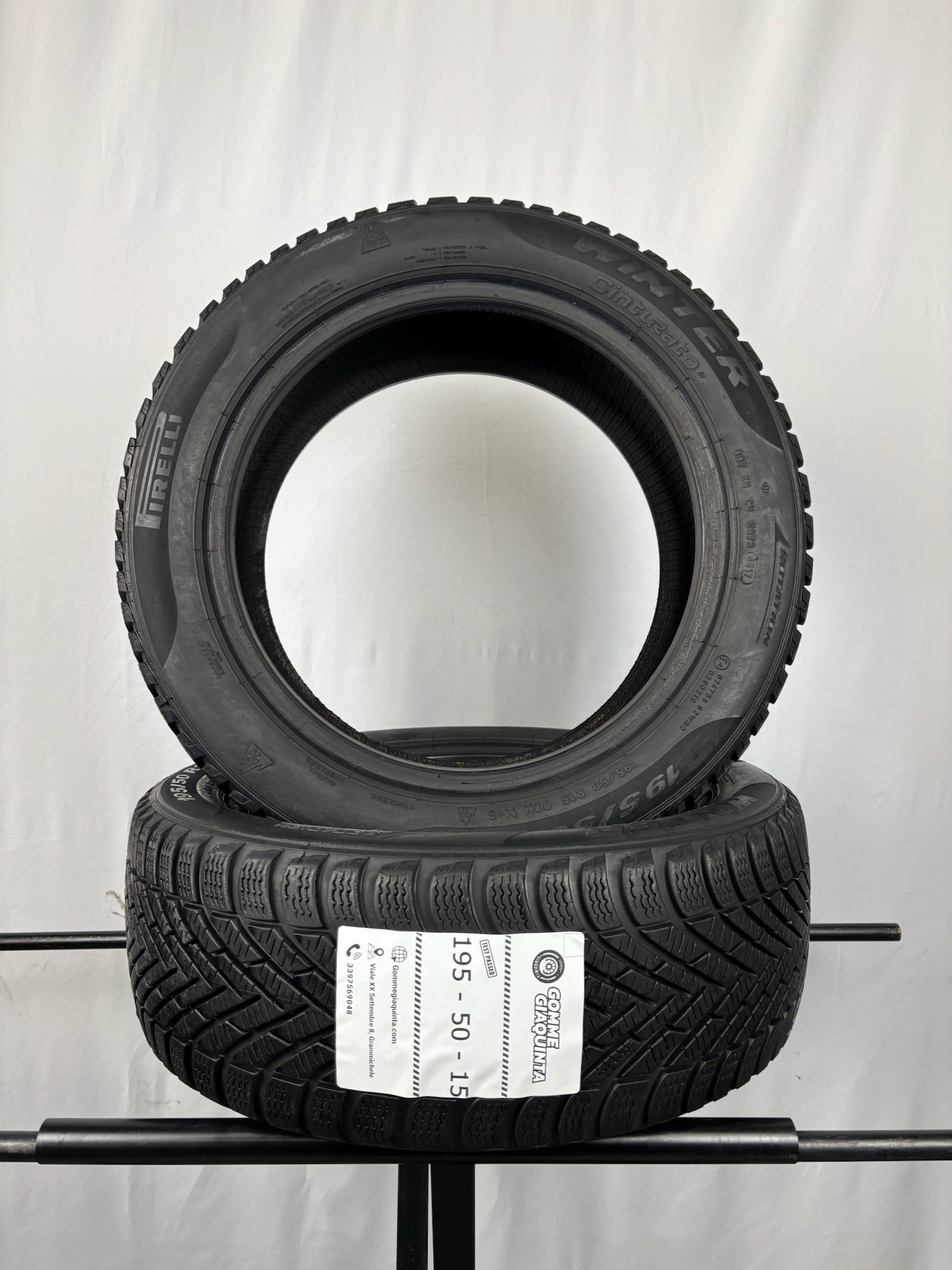195/50 R15 82H Pirelli Cinturato Winter M+S