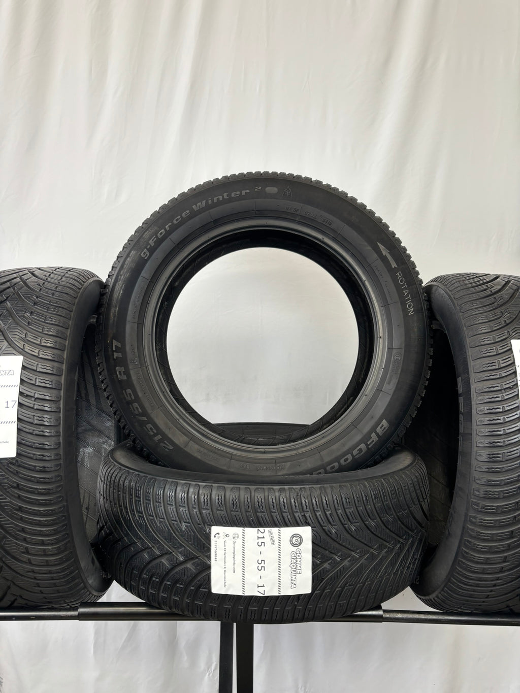 215/55 R17 98V Bf Goodrich G-Force Winter 2 M+S
